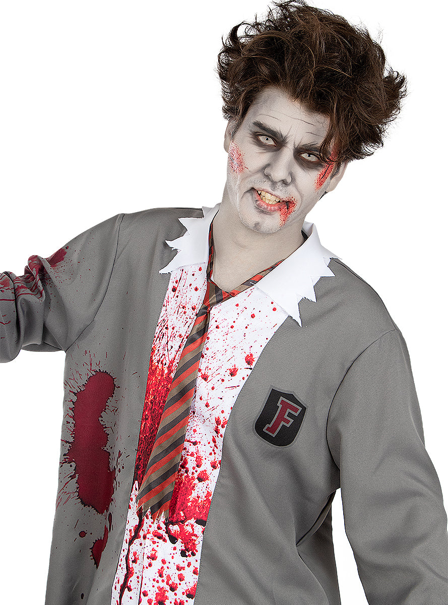 Zombie Student Costume for Men - Teminis.lt