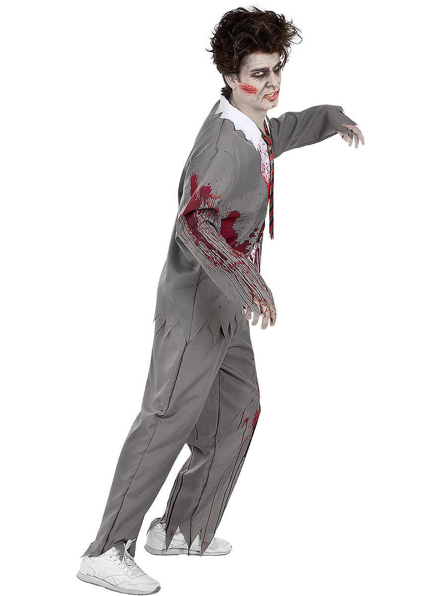 Men's Zombie Student Costume - Perfect for Halloween Teminis.lt