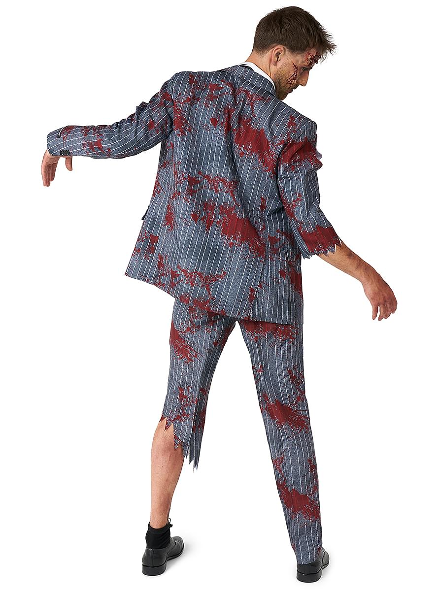Premium Zombie Suit Costume for Halloween Parties Teminis.lt