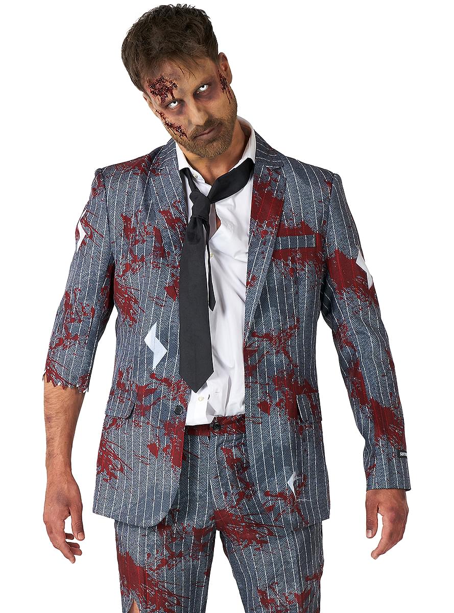 Premium Zombie Suit Costume for Halloween Parties Teminis.lt