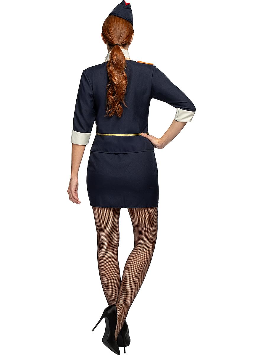 Karnavaliniai kostiumai, teminių vakarėlių apranga Air Hostess Costume for Women - Teminis.lt #karnavaliniai kostiumai #teminiai vakareliai