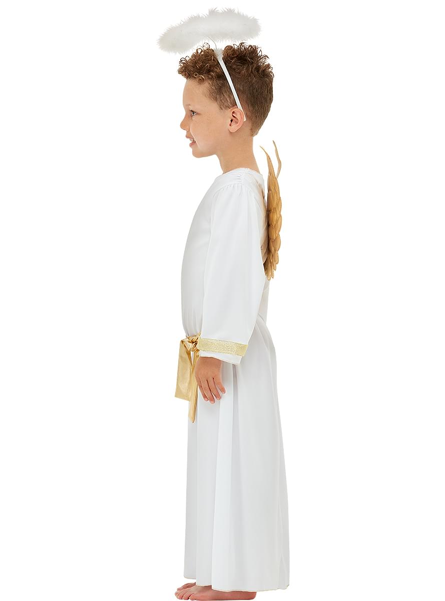 Karnavaliniai kostiumai, teminių vakarėlių apranga Angel Costume with Halo and Wings for Kids - Teminis.lt #karnavaliniai kostiumai #teminiai vakareliai