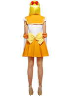 Veneros jūreivės (Sailor Venus) kostiumas moterims – iš nugaros