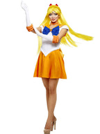 Veneros jūreivės (Sailor Venus) kostiumas moterims – poza iš priekio
