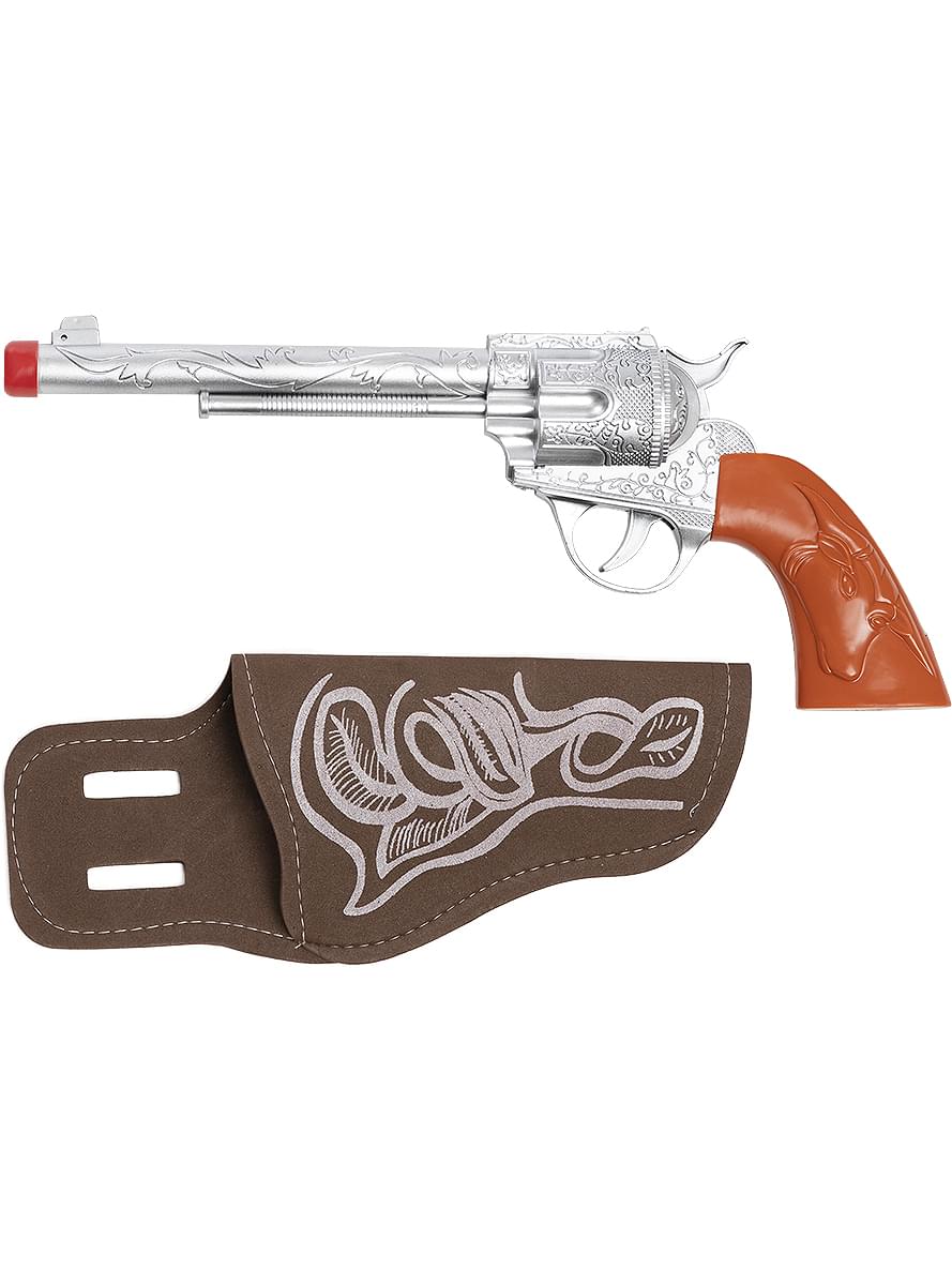 Karnavaliniai kostiumai, teminių vakarėlių apranga Cowboy Pistol and Holster - Teminis.lt #karnavaliniai kostiumai #teminiai vakareliai