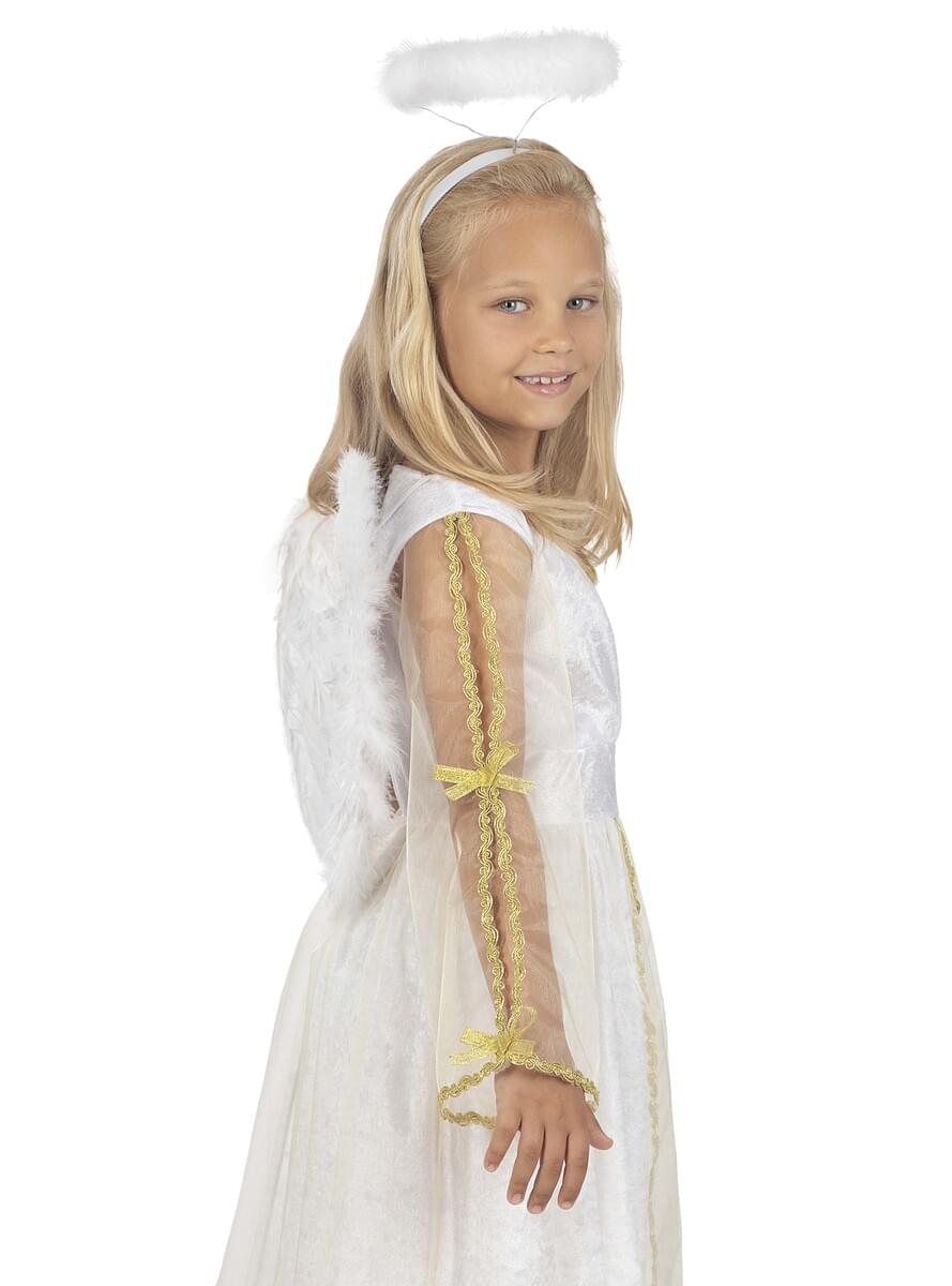 Karnavaliniai kostiumai, teminių vakarėlių apranga Deluxe Angel Costume for Girls - Teminis.lt #karnavaliniai kostiumai #teminiai vakareliai