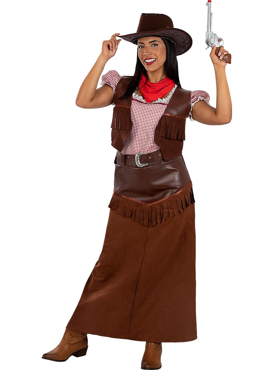 Deluxe Cowgirl Costume for Women