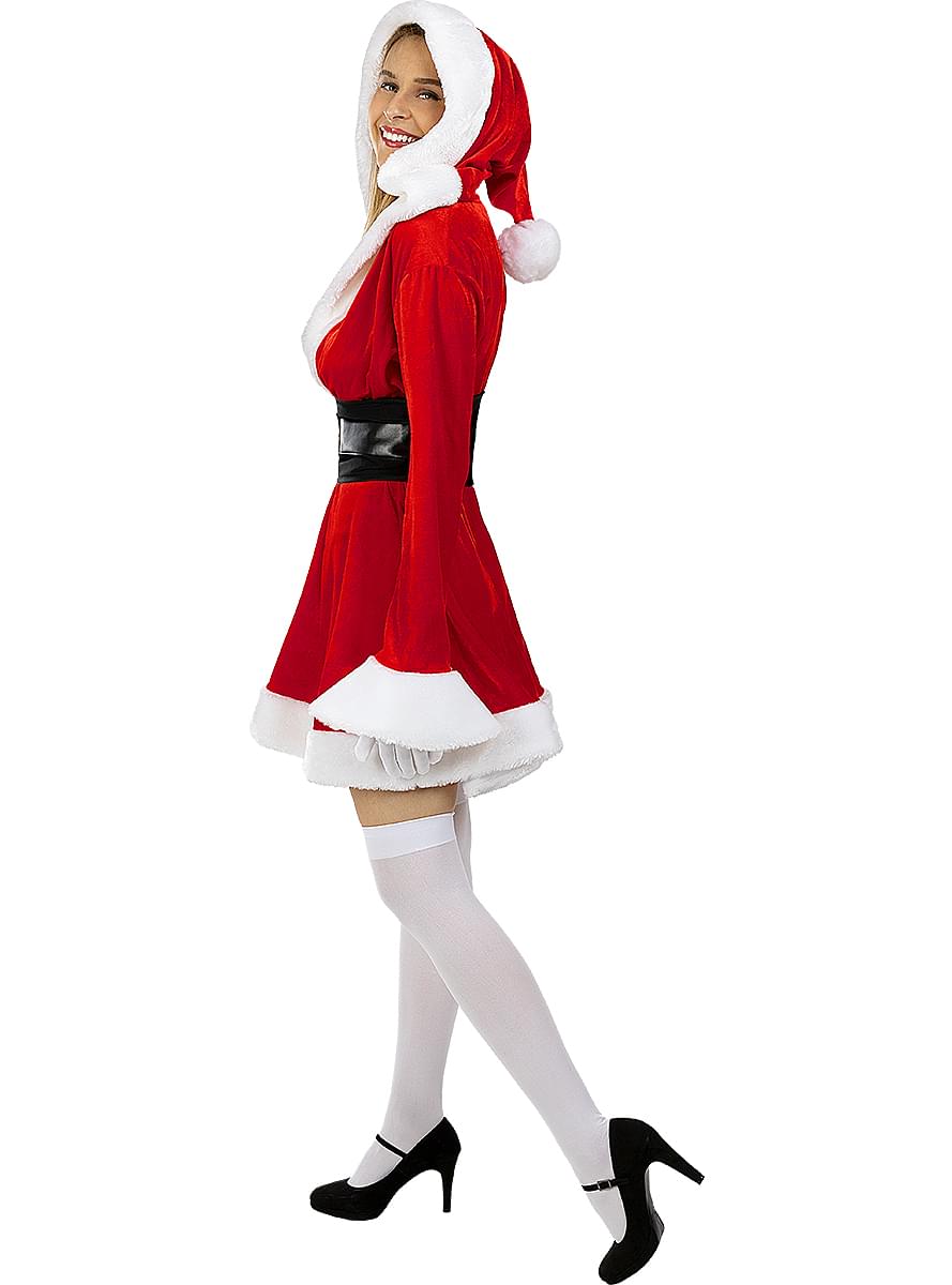 Karnavaliniai kostiumai, teminių vakarėlių apranga Deluxe Mrs Claus Costume for Women - Teminis.lt #karnavaliniai kostiumai #teminiai vakareliai