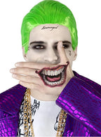 Jokerio kostiumo tatuiruotės iš arti