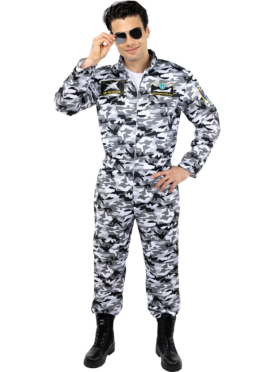 Karnavaliniai kostiumai, teminių vakarėlių apranga Fighter Pilot Costume for Men - Teminis.lt #karnavaliniai kostiumai #teminiai vakareliai