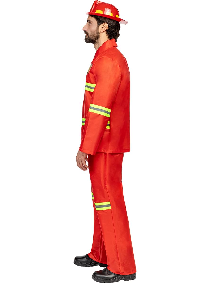 Unisex ugniagesio kostiumas suaugusiems