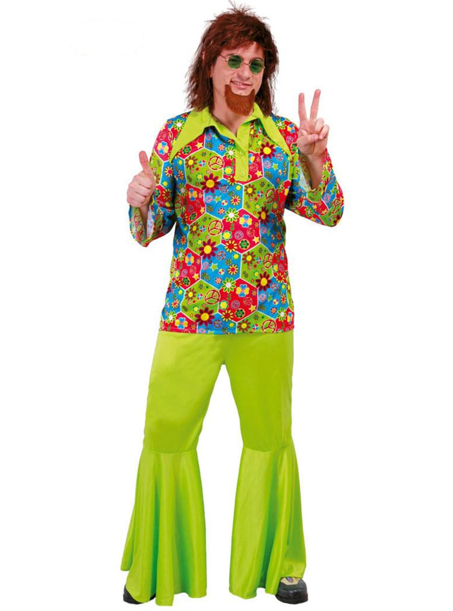 Karnavaliniai kostiumai, teminių vakarėlių apranga Flower Power Costume for Men - Teminis.lt #karnavaliniai kostiumai #teminiai vakareliai