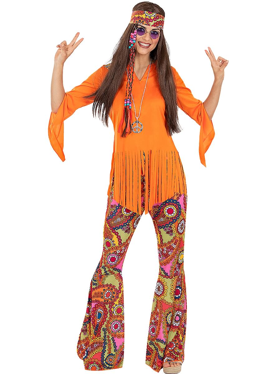 Karnavaliniai kostiumai, teminių vakarėlių apranga Happy Hippie Costume for Women - Teminis.lt #karnavaliniai kostiumai #teminiai vakareliai