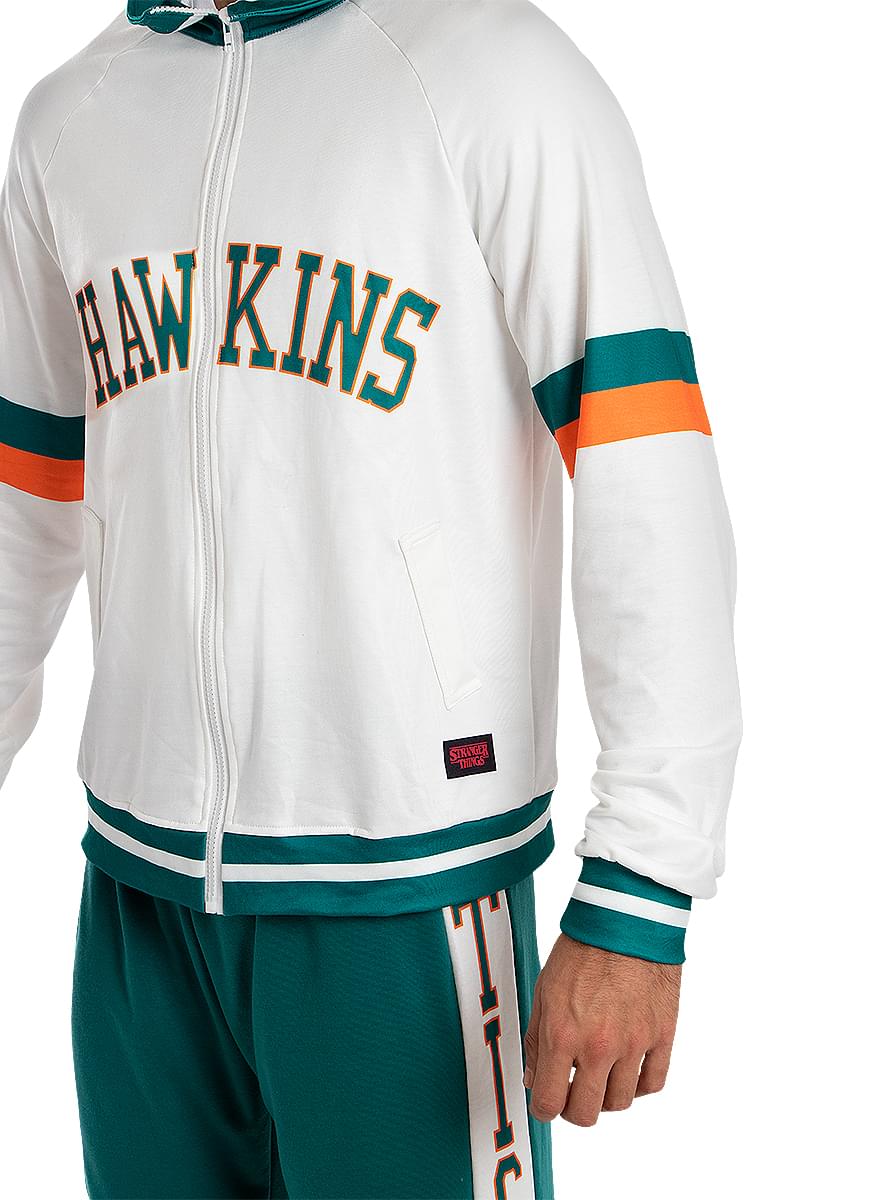 Karnavaliniai kostiumai, teminių vakarėlių apranga Hawkins Basketball Player Costume Stranger Things 4 - Official Netflix - Teminis.lt #karnavaliniai kostiumai #teminiai vakareliai