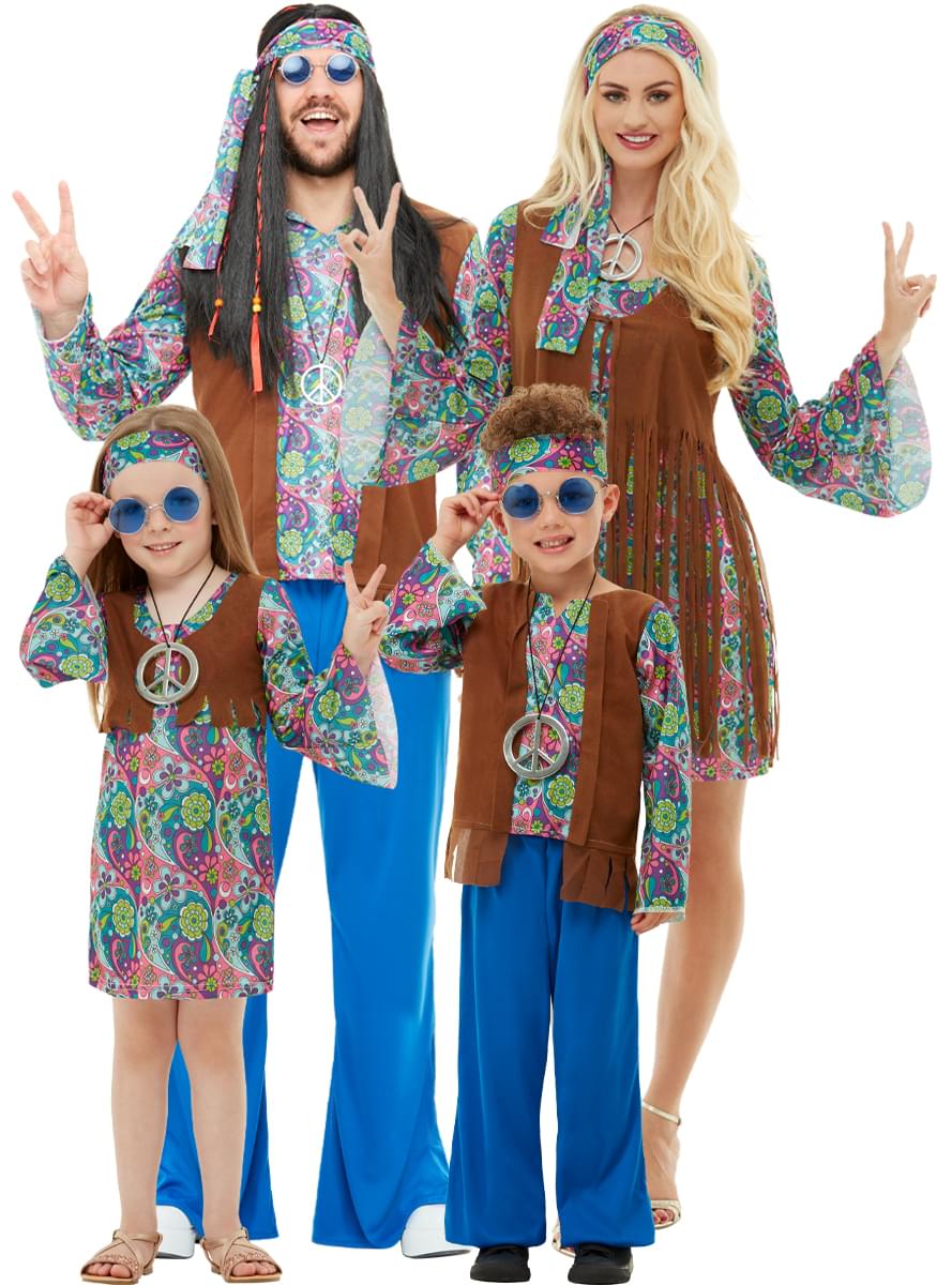 Karnavaliniai kostiumai, teminių vakarėlių apranga Hippie costume for women - Teminis.lt #karnavaliniai kostiumai #teminiai vakareliai