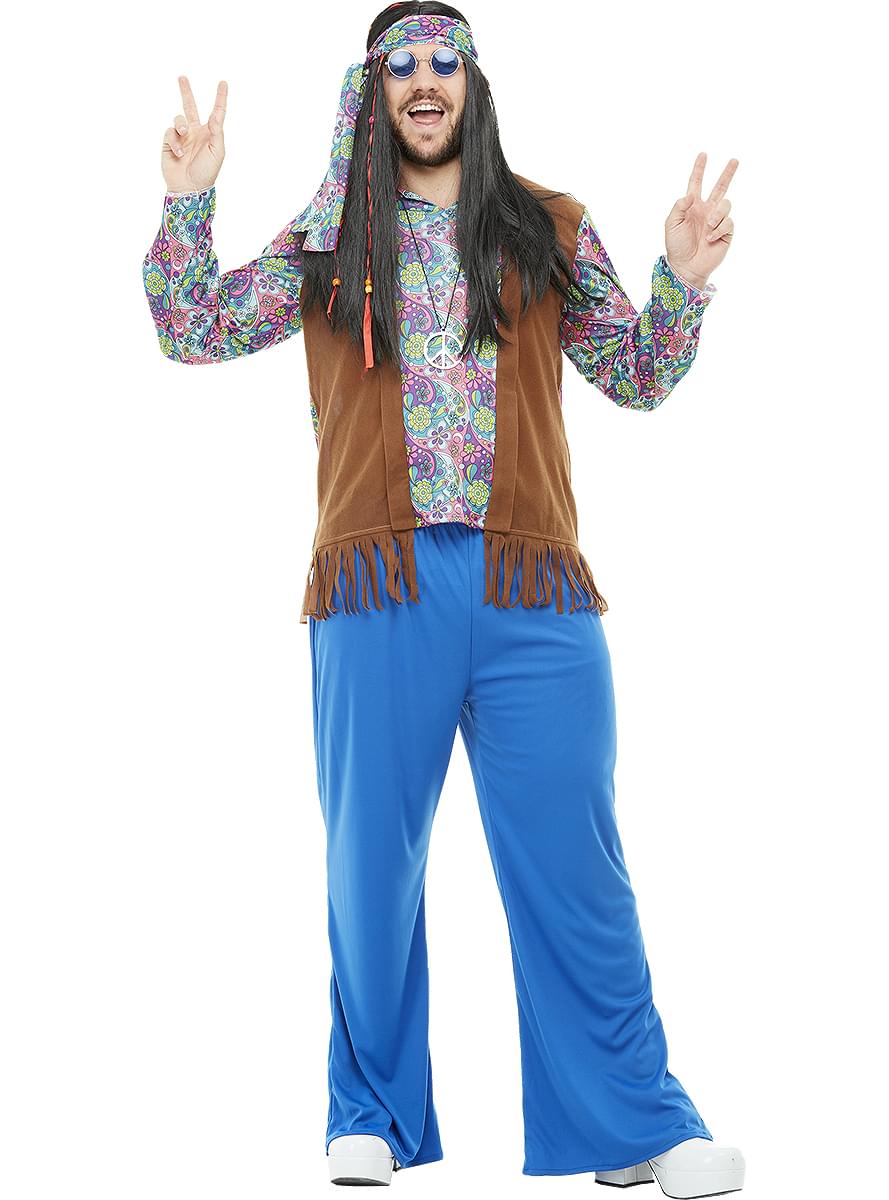 Karnavaliniai kostiumai, teminių vakarėlių apranga Hippie Costume - Teminis.lt #karnavaliniai kostiumai #teminiai vakareliai
