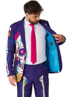 Violetinis „Sugar Skull“ kostiumas – „Suitmeister“