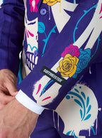 Violetinis „Sugar Skull“ kostiumas – „Suitmeister“