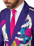Violetinis „Sugar Skull“ kostiumas – „Suitmeister“