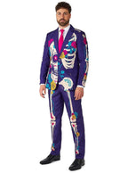 Violetinis „Sugar Skull“ kostiumas – „Suitmeister“