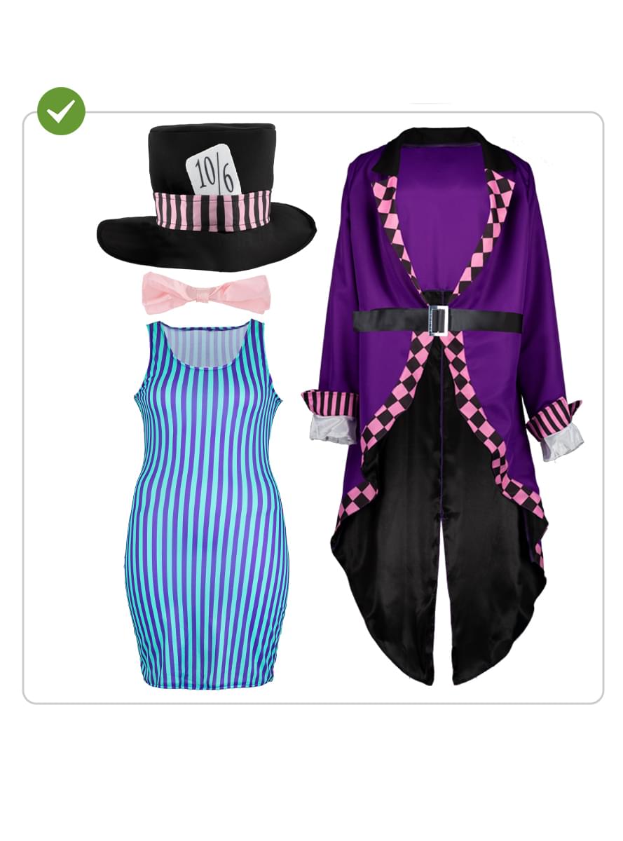 Karnavaliniai kostiumai, teminių vakarėlių apranga Mad Hatter Costume for Women - Teminis.lt #karnavaliniai kostiumai #teminiai vakareliai