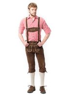 Oktoberfesto lederhosen kelnės vyrams