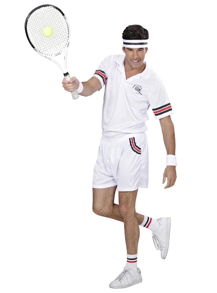 Karnavaliniai kostiumai, teminių vakarėlių apranga Mens Tennis Player Costume - Teminis.lt #karnavaliniai kostiumai #teminiai vakareliai