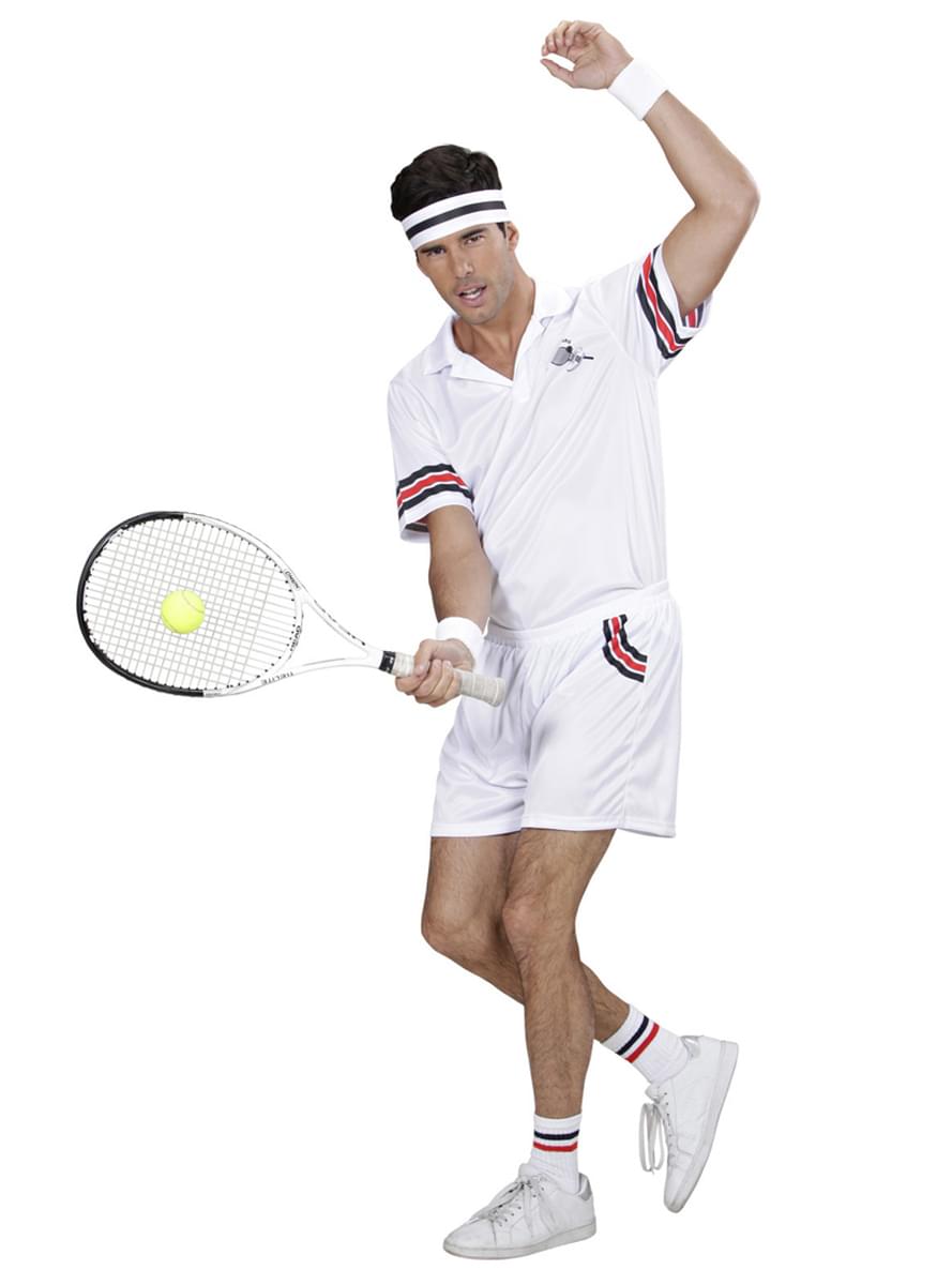 Karnavaliniai kostiumai, teminių vakarėlių apranga Mens Tennis Player Costume - Teminis.lt #karnavaliniai kostiumai #teminiai vakareliai