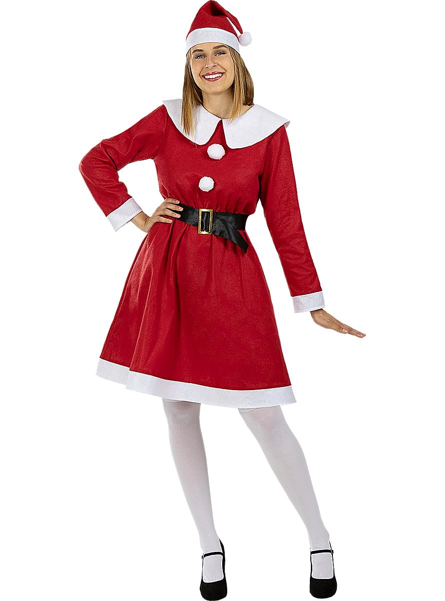 Karnavaliniai kostiumai, teminių vakarėlių apranga Mrs Claus Costume for Women - Teminis.lt #karnavaliniai kostiumai #teminiai vakareliai