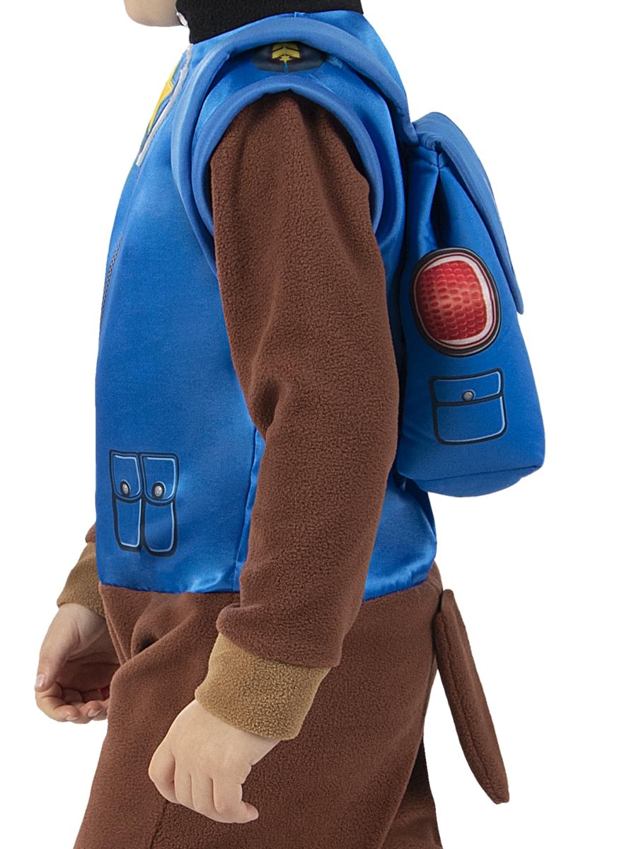 Paw Patrol Chase Costume for Boys - Official Jumpsuit & Hat