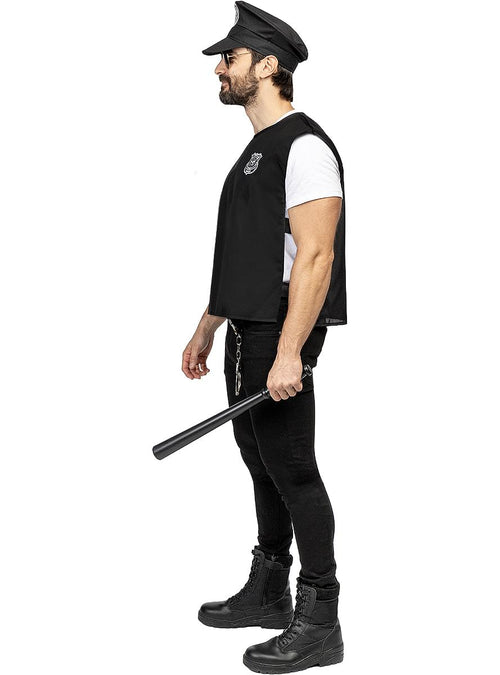 Police Costume Kit - Officer Vest and Hat Accessory Set
