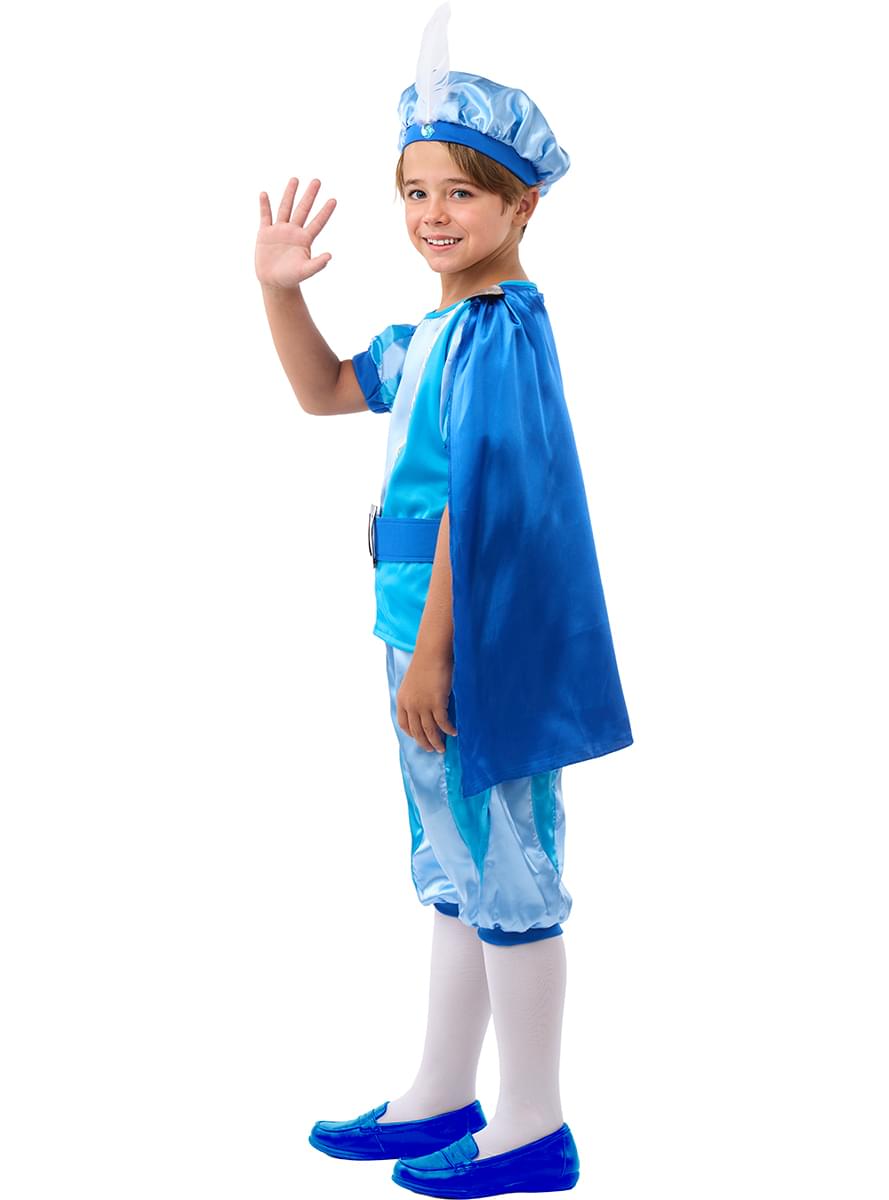 Prince Costume for Boys - Royal Outfit with Cape and Crown