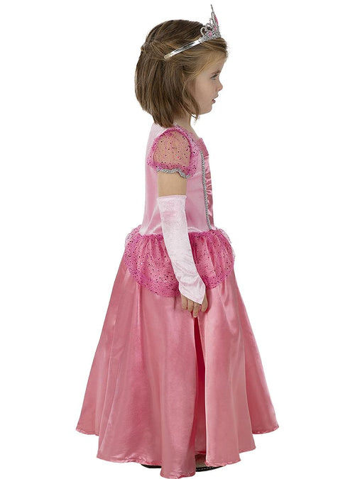 Princess Costume for Girls - Elegant Dress with Long Gloves