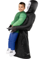Inflatable death costume for children