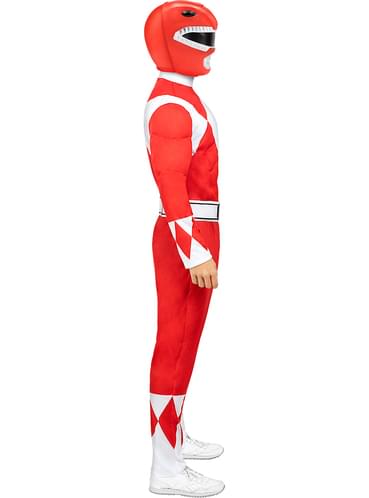 Karnavaliniai kostiumai, teminių vakarėlių apranga Red Power Ranger Helmet - Teminis.lt #karnavaliniai kostiumai #teminiai vakareliai