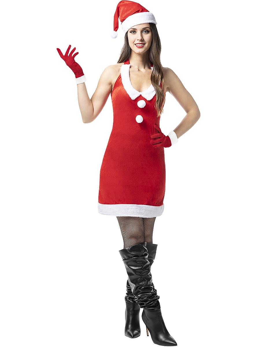 Karnavaliniai kostiumai, teminių vakarėlių apranga Sexy Mrs Claus Costume for Women - Teminis.lt #karnavaliniai kostiumai #teminiai vakareliai