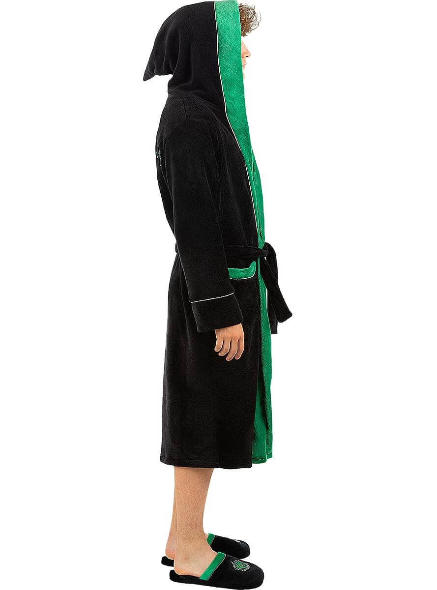 Slytherin chalatas suaugusiems – oficialus Hario Poterio rinkinys