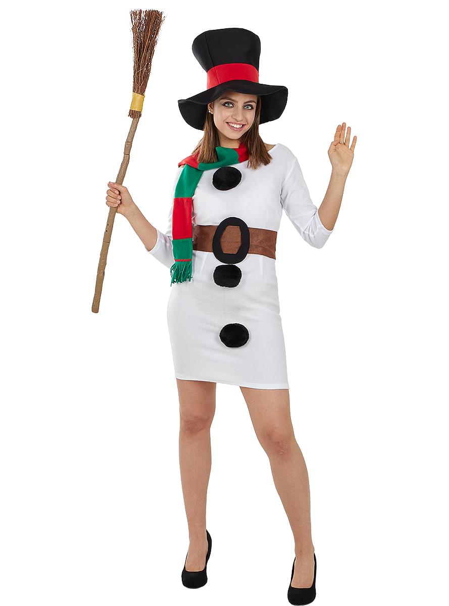 Karnavaliniai kostiumai, teminių vakarėlių apranga Snowman Costume for Women - Teminis.lt #karnavaliniai kostiumai #teminiai vakareliai