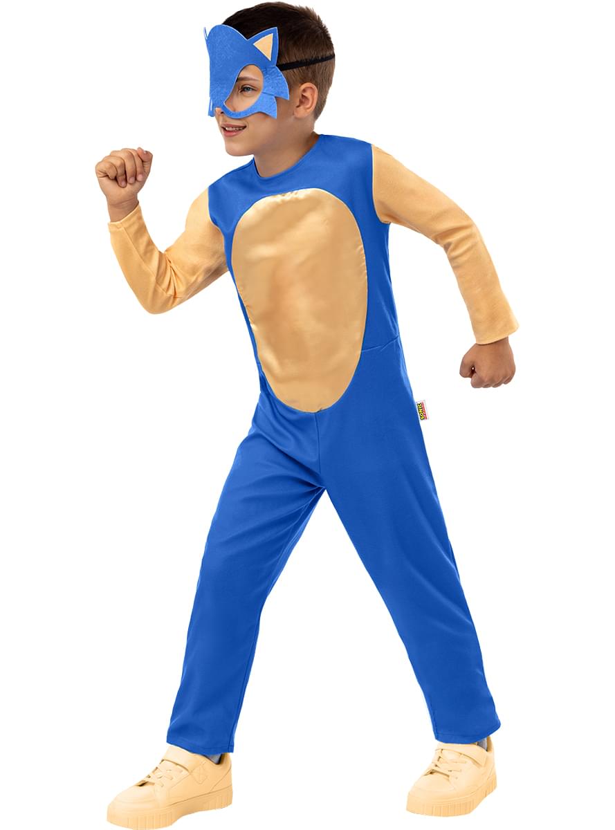 Sonic Costume for Kids – Official Blue Hedgehog Jumpsuit