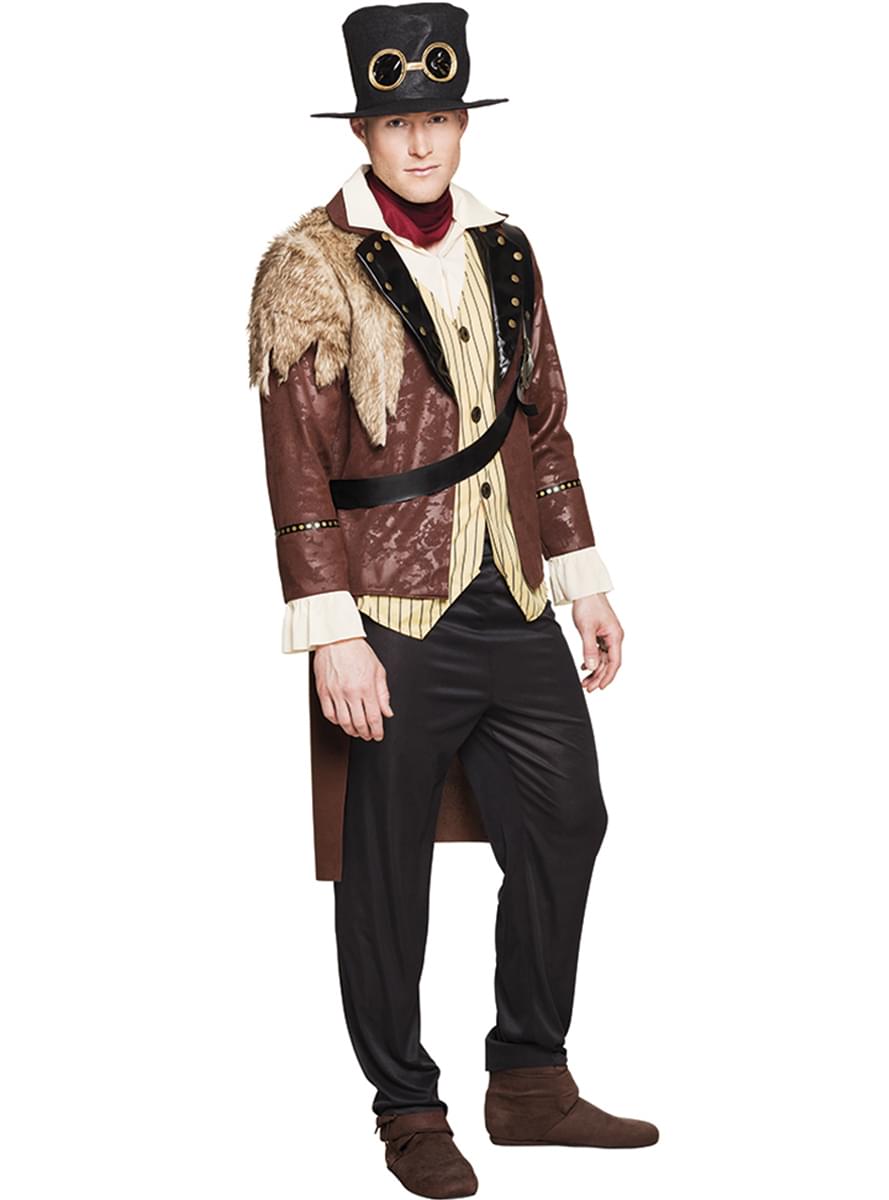 Karnavaliniai kostiumai, teminių vakarėlių apranga Steampunk captain costume for men - Teminis.lt #karnavaliniai kostiumai #teminiai vakareliai