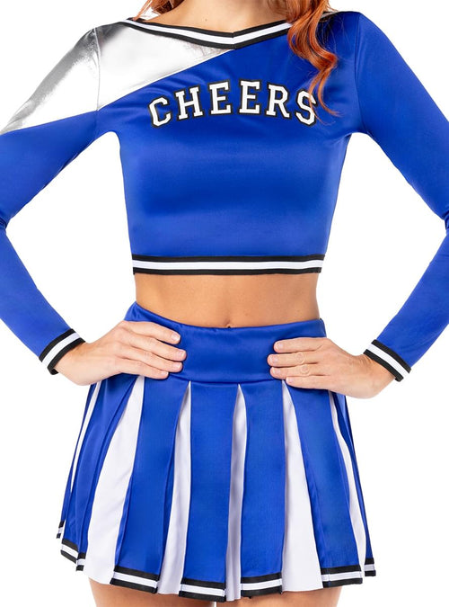 USA Cheerleader Costume for Women - American Spirit Outfit