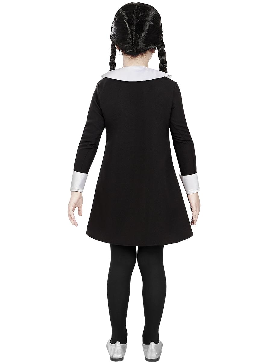 Wednesday Addams Costume for Girls - Official Addams Family Dress