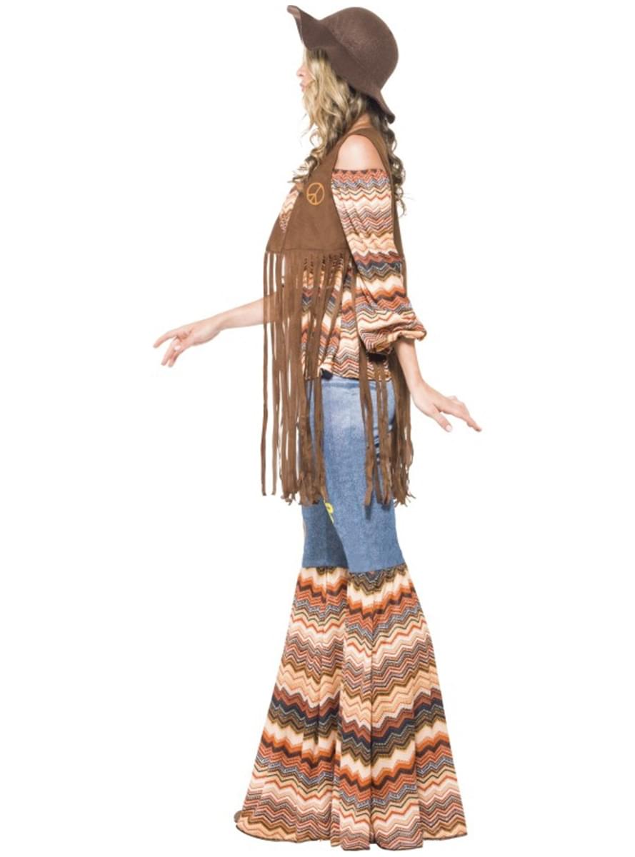 Karnavaliniai kostiumai, teminių vakarėlių apranga Womens Hippy Girl Costume Kit - Teminis.lt #karnavaliniai kostiumai #teminiai vakareliai